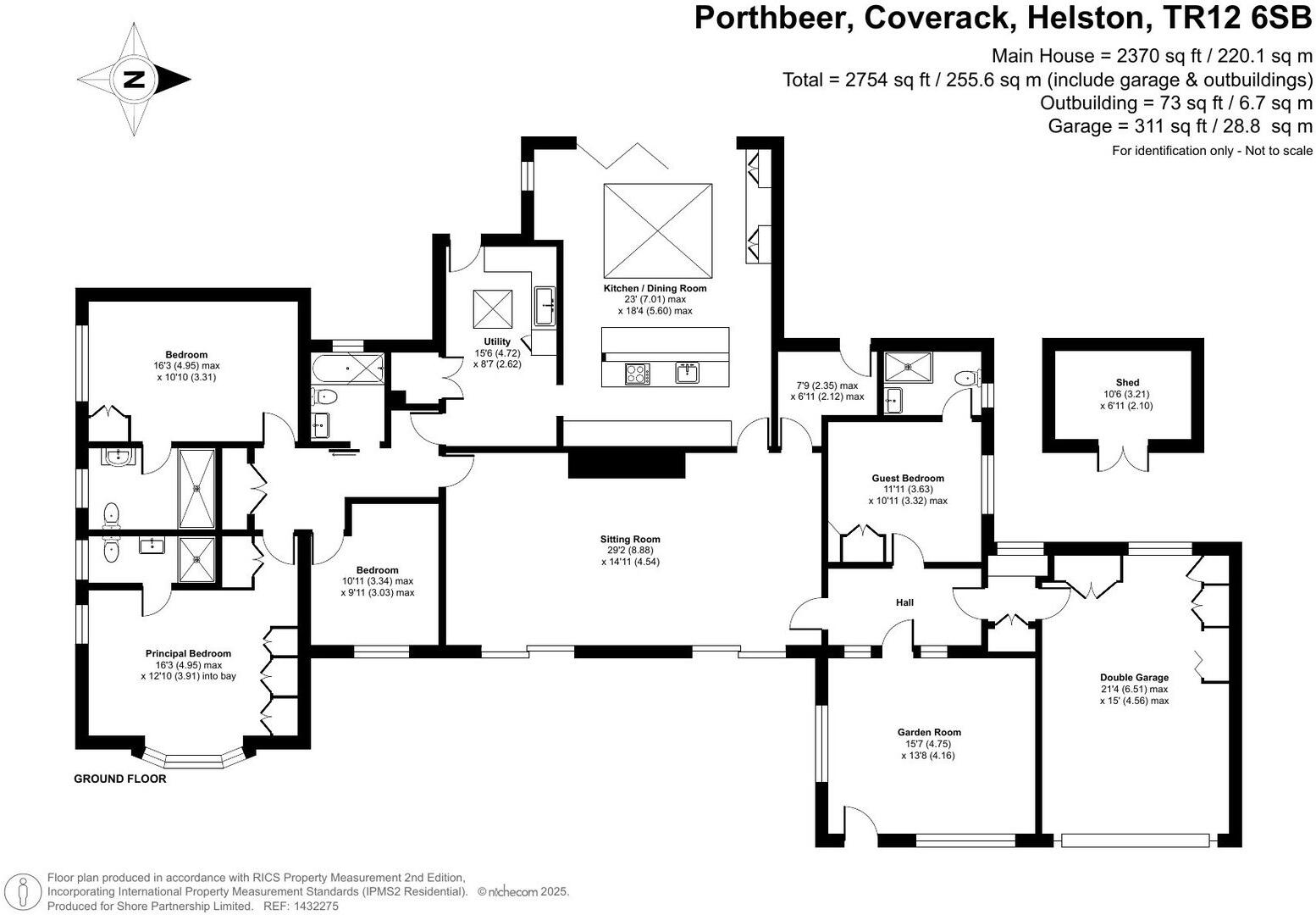 Coverack, The Lizard floorplan