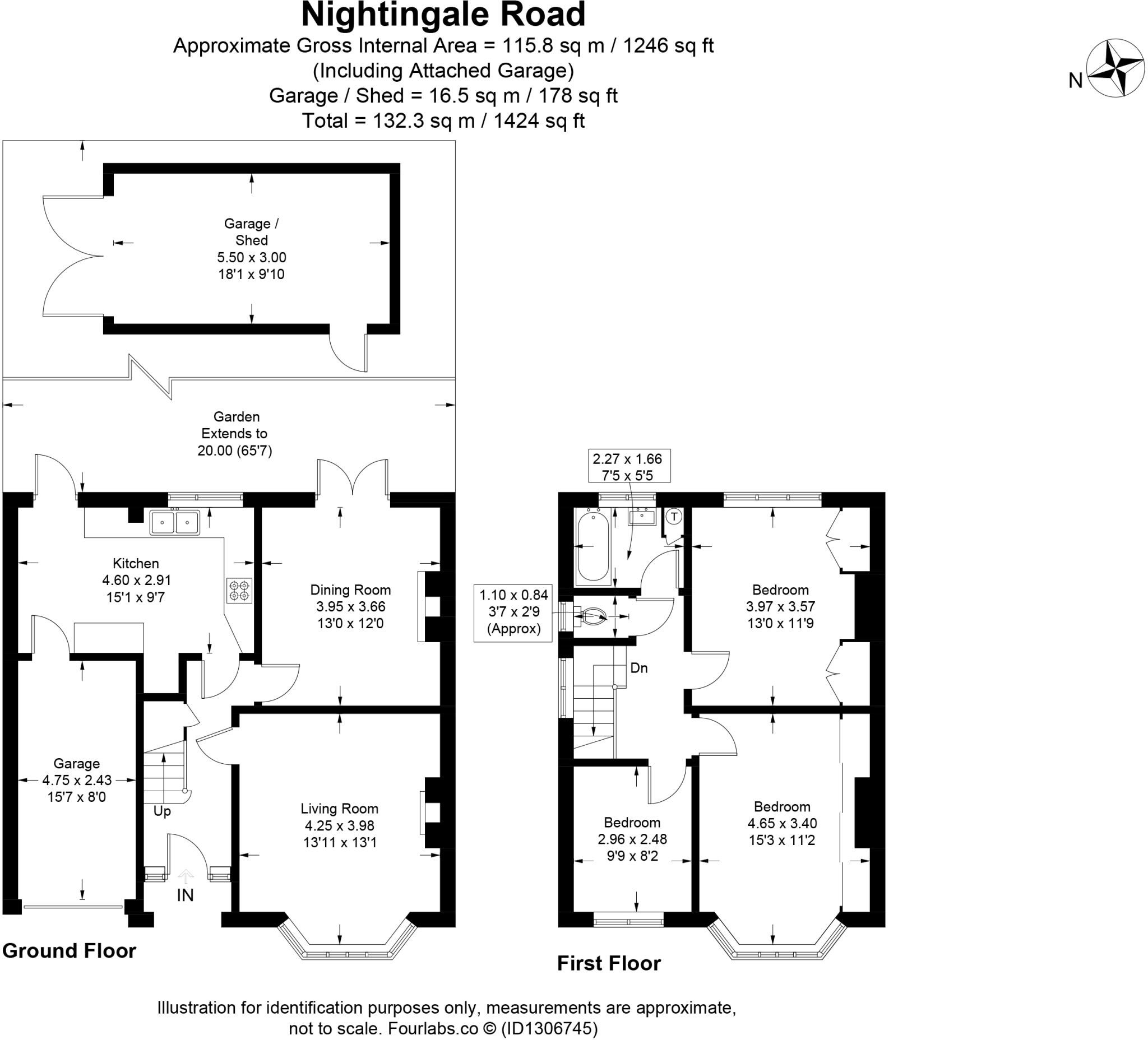 Nightingale Road, Carshalton, SM5 floorplan