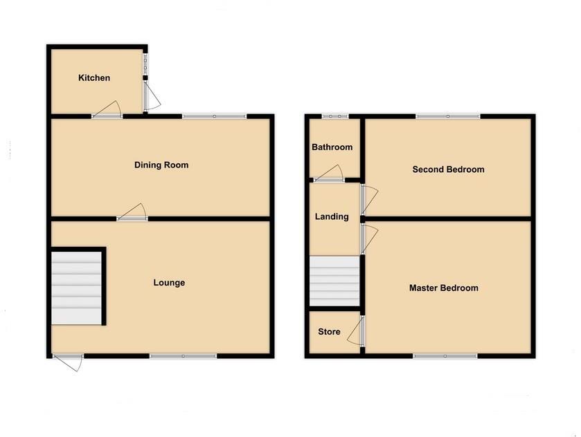 Fourth Street, Blackhall Colliery, County Durham floorplan