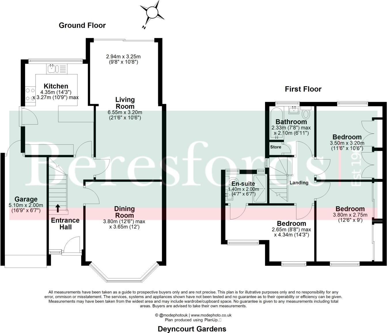 Deyncourt Gardens, Upminster, RM14 floorplan