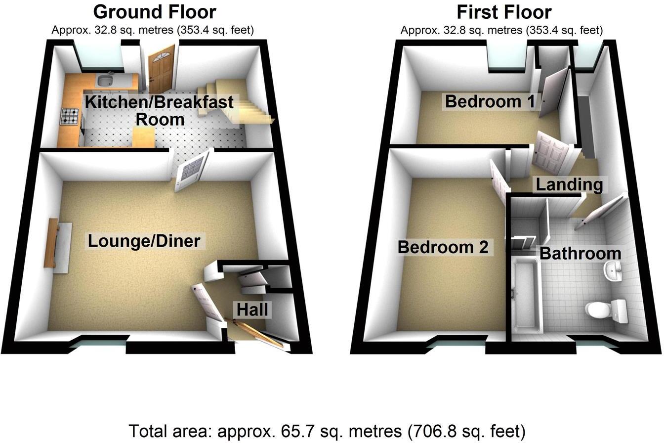 High Street, Kibworth Beauchamp, Leicester floorplan