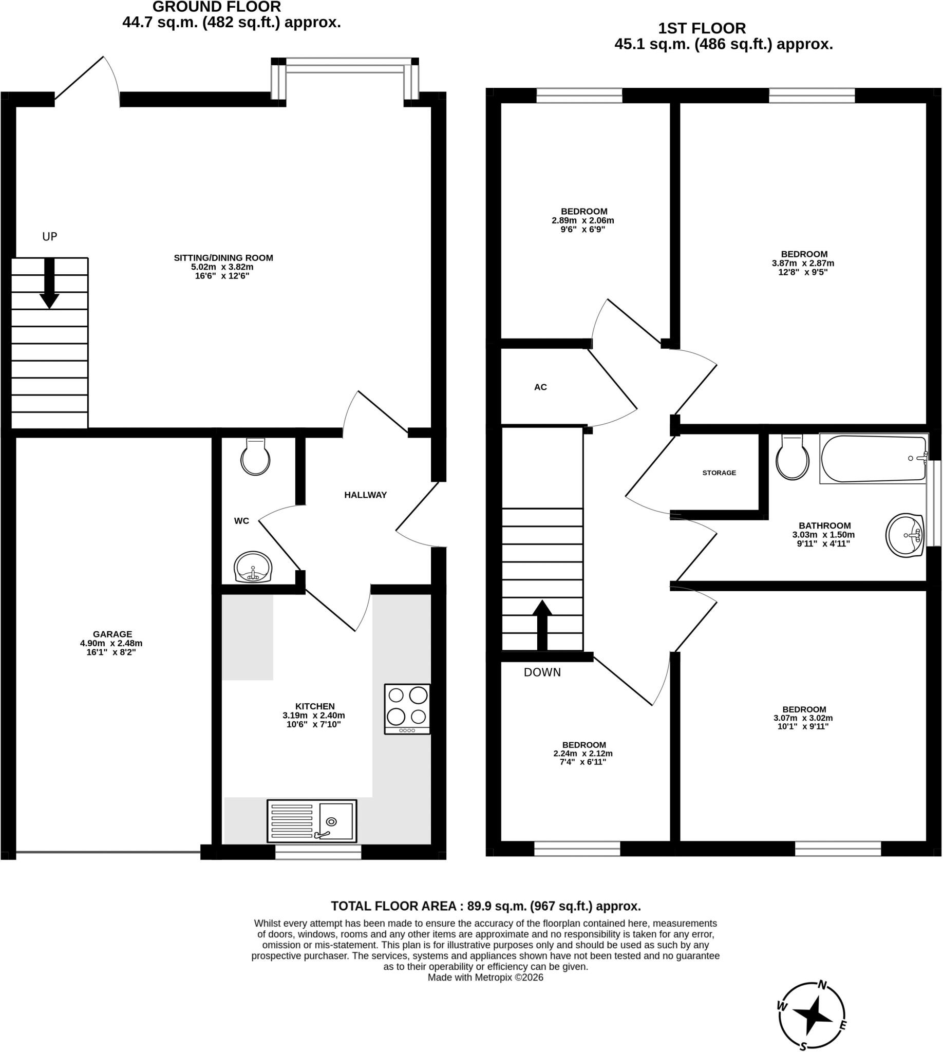 Brook Close, Tisbury  floorplan