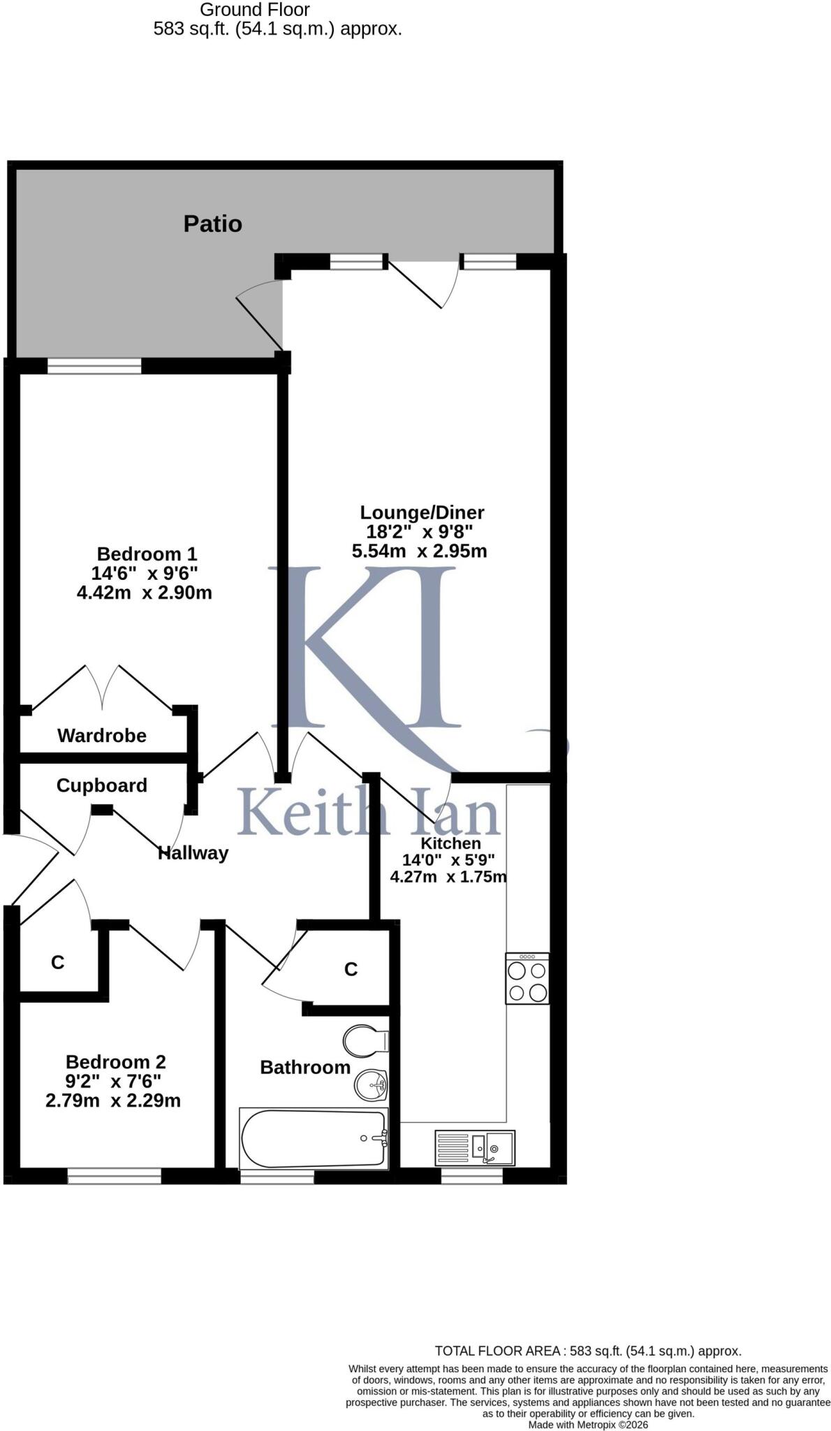 Viaduct Road, Ware, SG12 floorplan