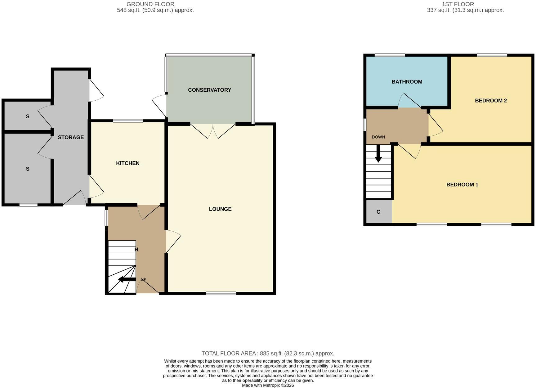 Wordsworth Road, Middlesbrough, TS6 floorplan