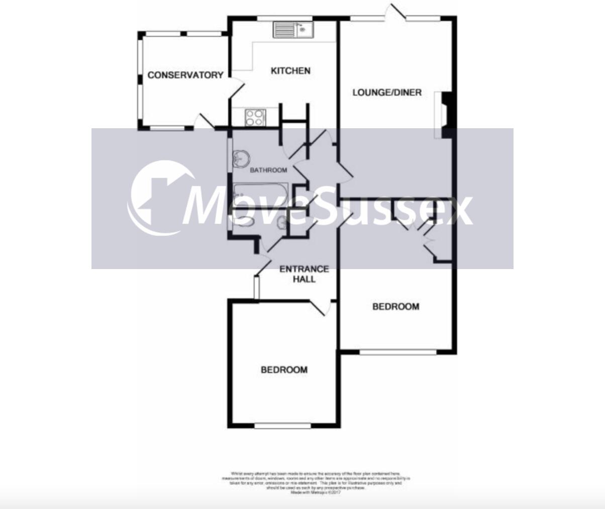 Ersham Way, Hailsham, East Sussex, BN27 floorplan