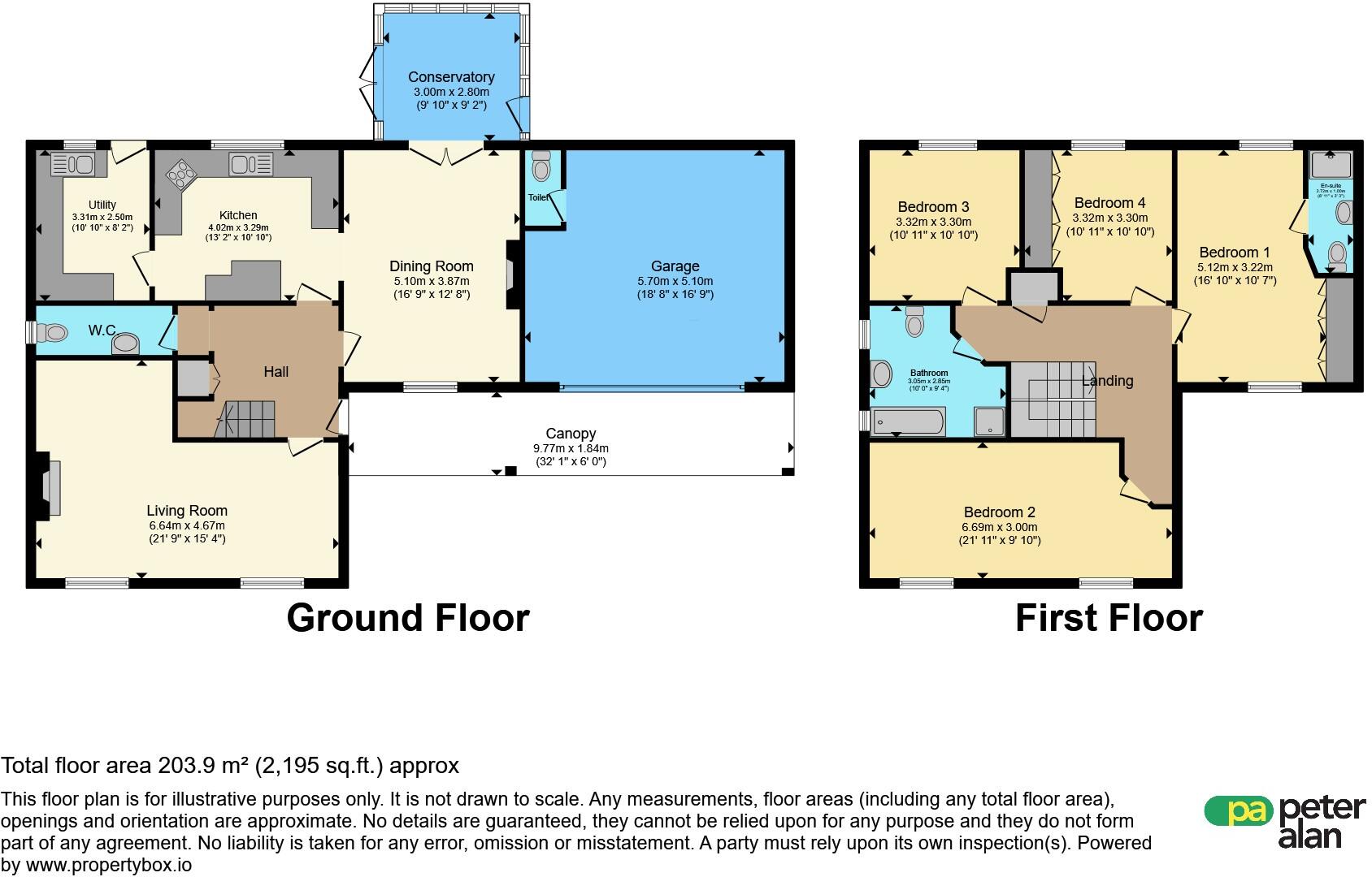 Woodland Way, Heolgerrig, Merthyr Tydfil floorplan