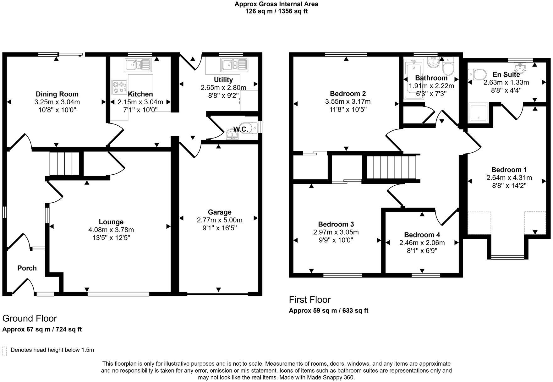 2 Tollhouse Way, Girdle Toll, Irvine, KA11 1RB floorplan