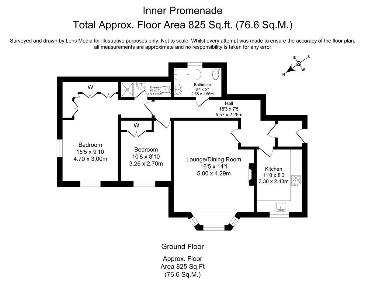 203 Inner Promenade, Lytham St Annes, FY8 floorplan