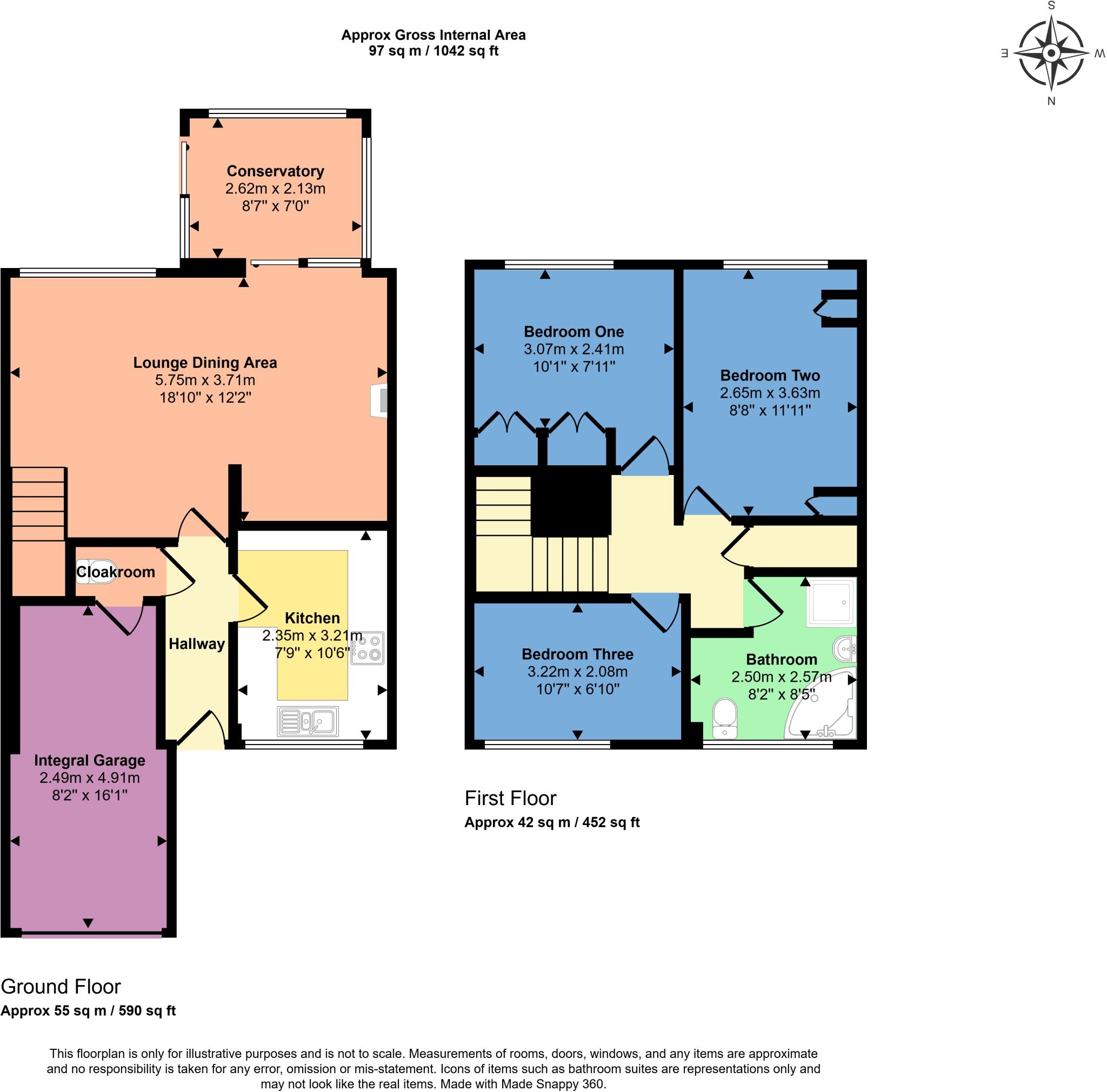 Derwent Close, Earl Shilton floorplan