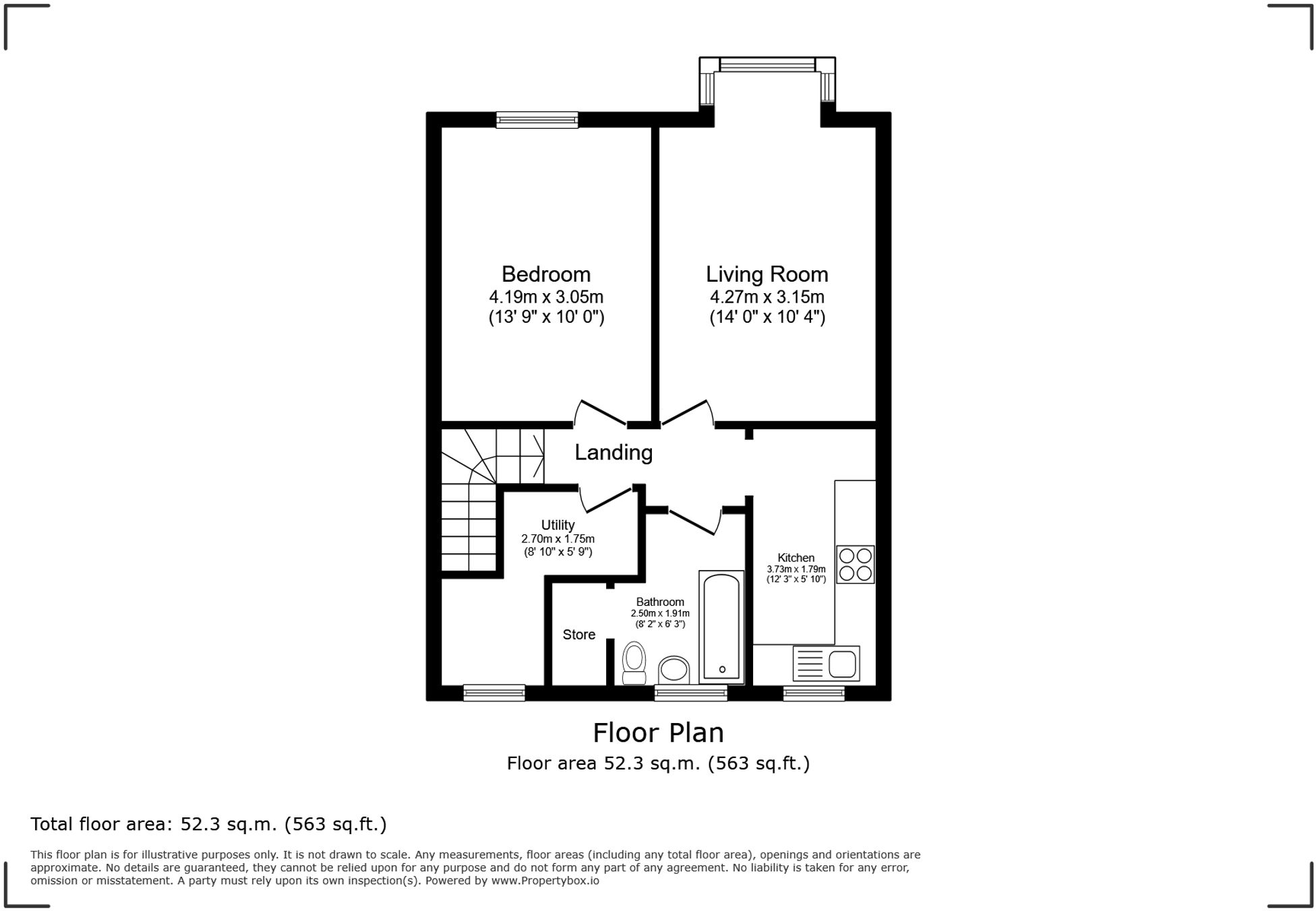 Prospect Terrace, Newcastle, ST5 floorplan