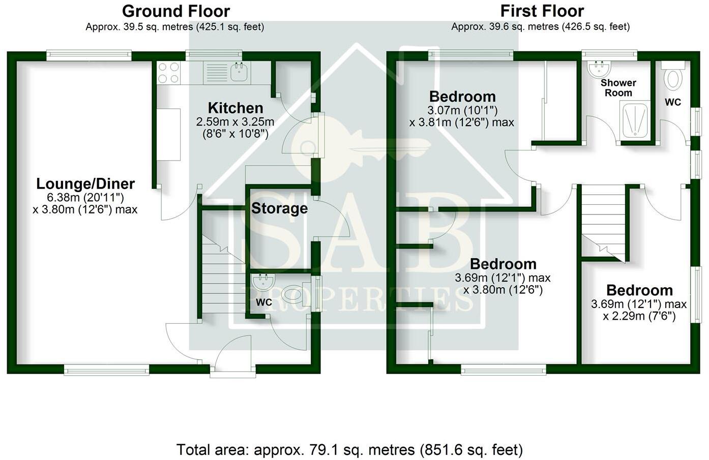 Hawthorne Avenue, Ripley floorplan