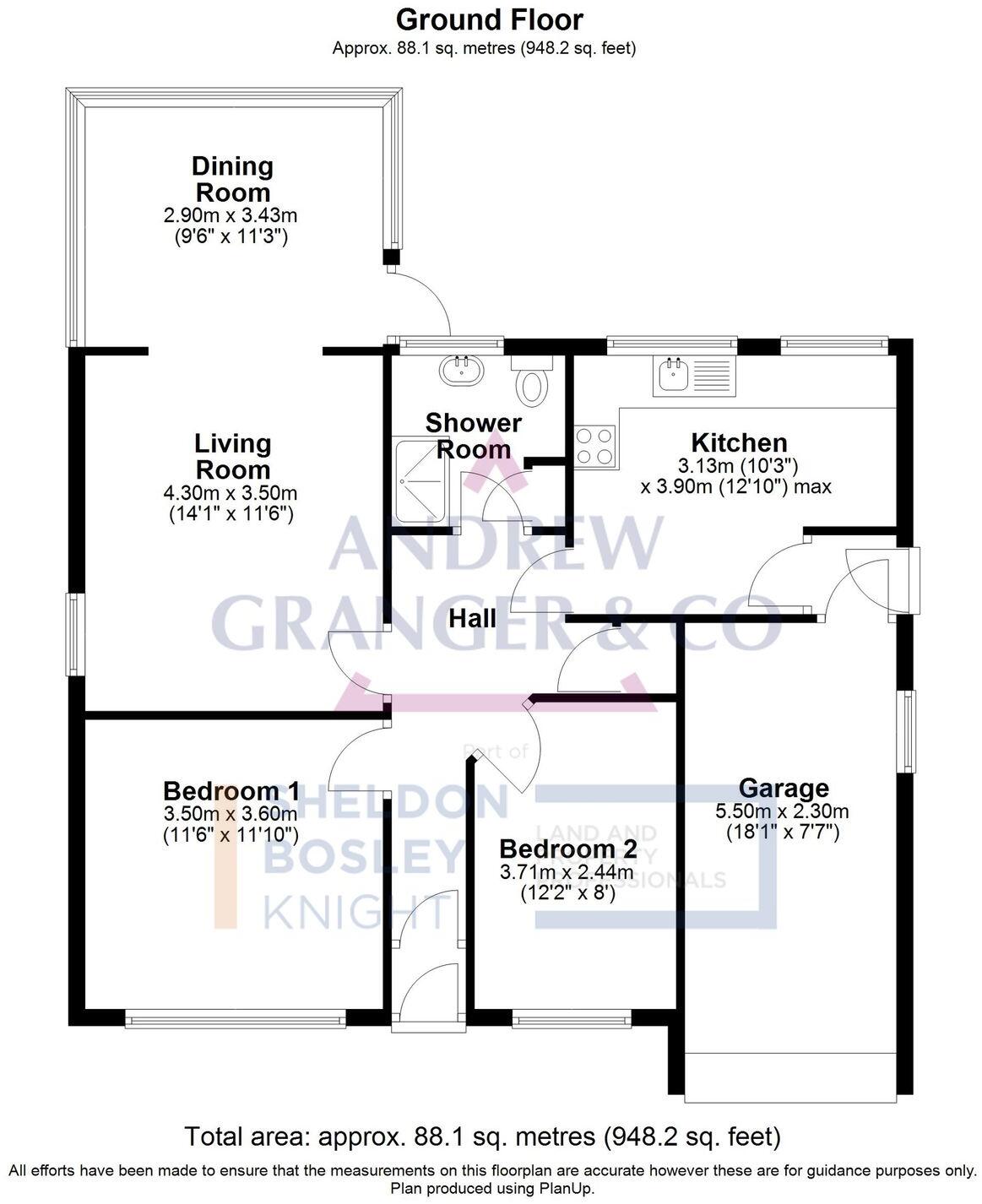 Prince Drive, Oadby, LE2 floorplan