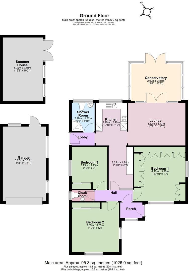 Hazlemere Road, Seasalter, Whitstable floorplan
