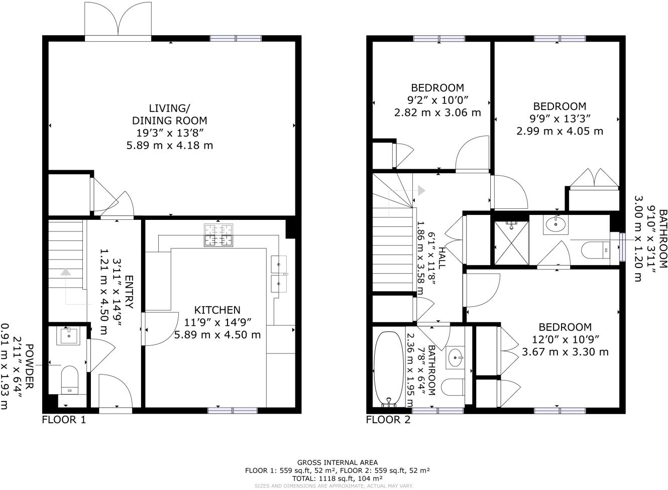 Cowells Road, Woodstock, Oxfordshire, OX20 floorplan