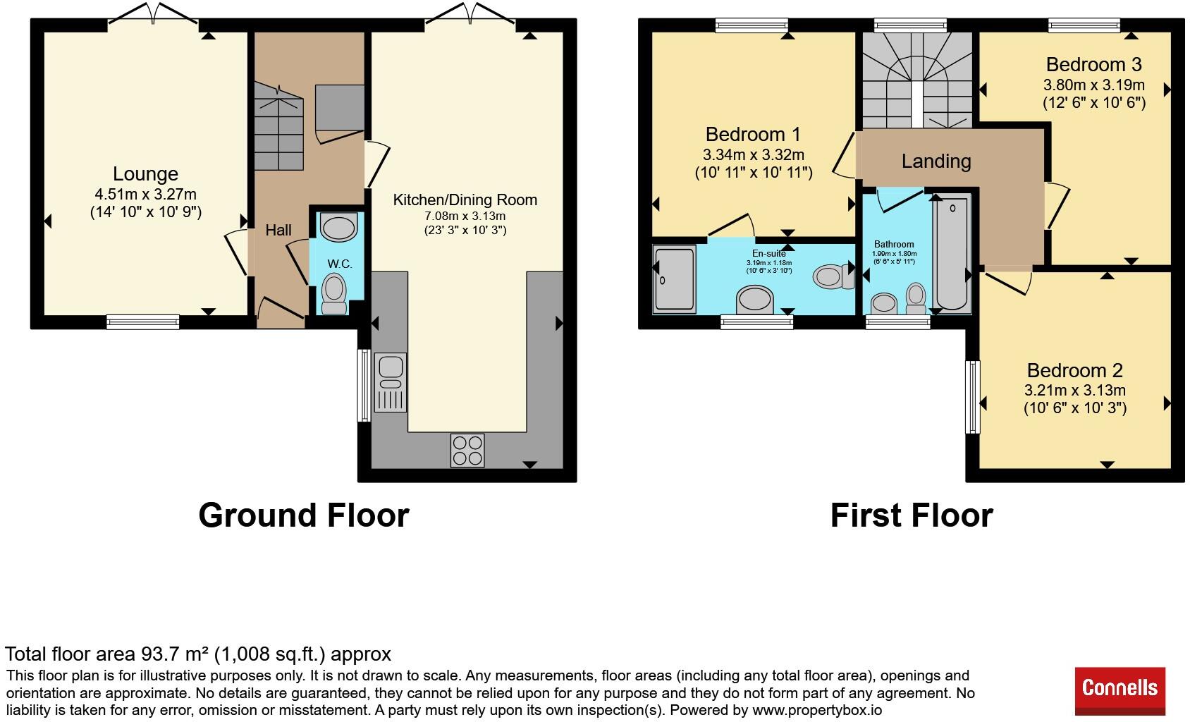 Emery Croft, Meppershall, Shefford floorplan
