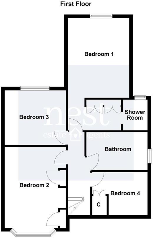 Grange Drive, Glen Parva, Leicester floorplan
