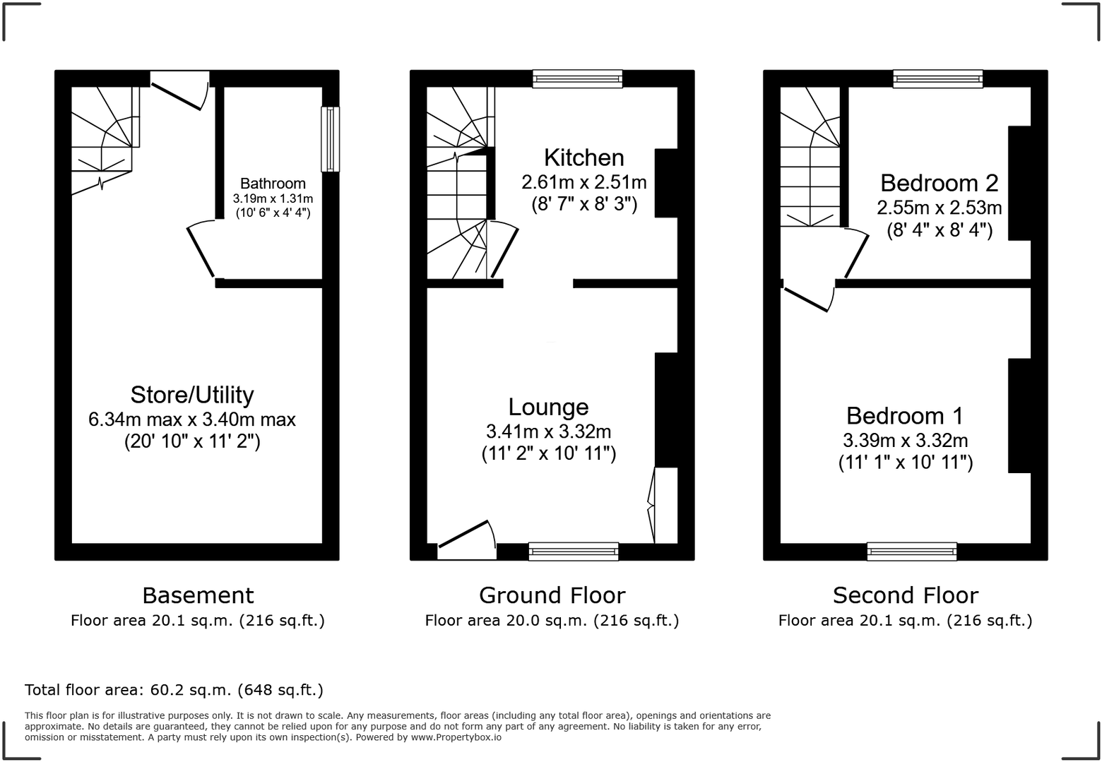 Profitt Terrace, Gwespyr, Flintshire CH8 9LJ floorplan