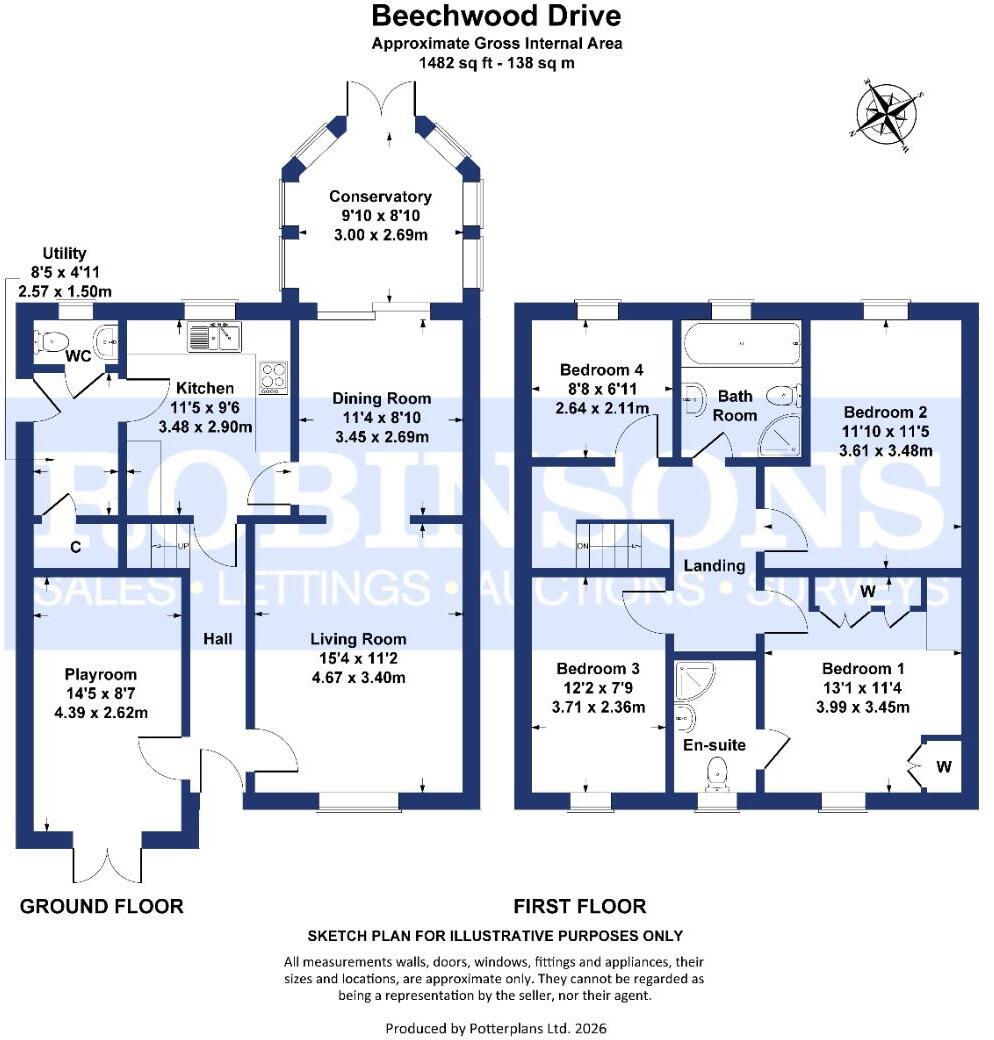Beechwood Drive, Bishop Auckland floorplan