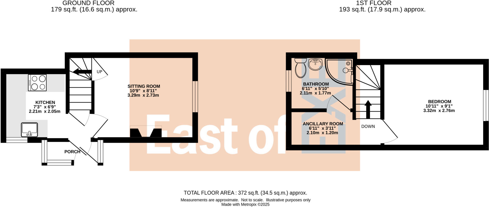 The Strand, Lympstone floorplan