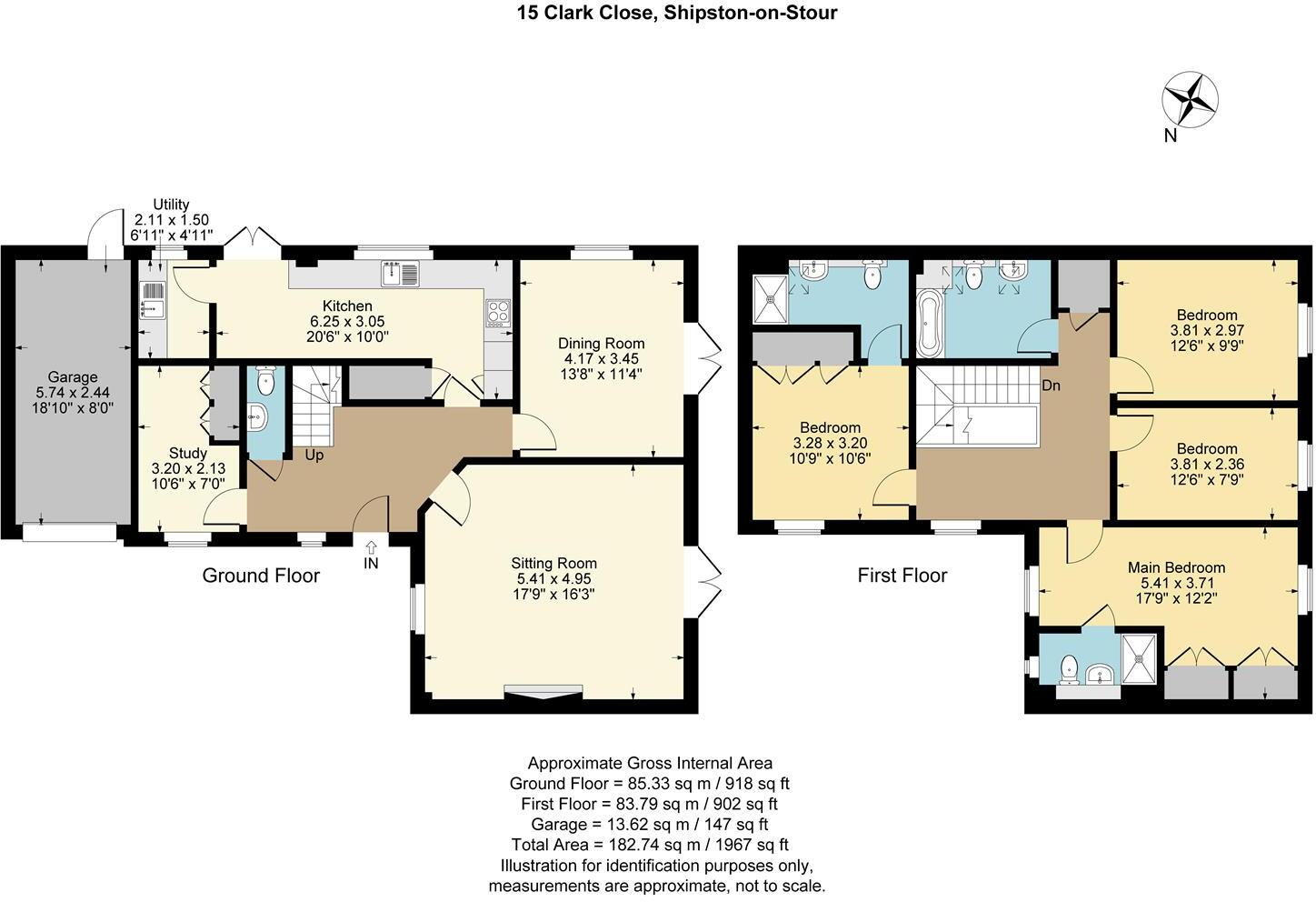 Clark Close, Shipston-on-Stour floorplan