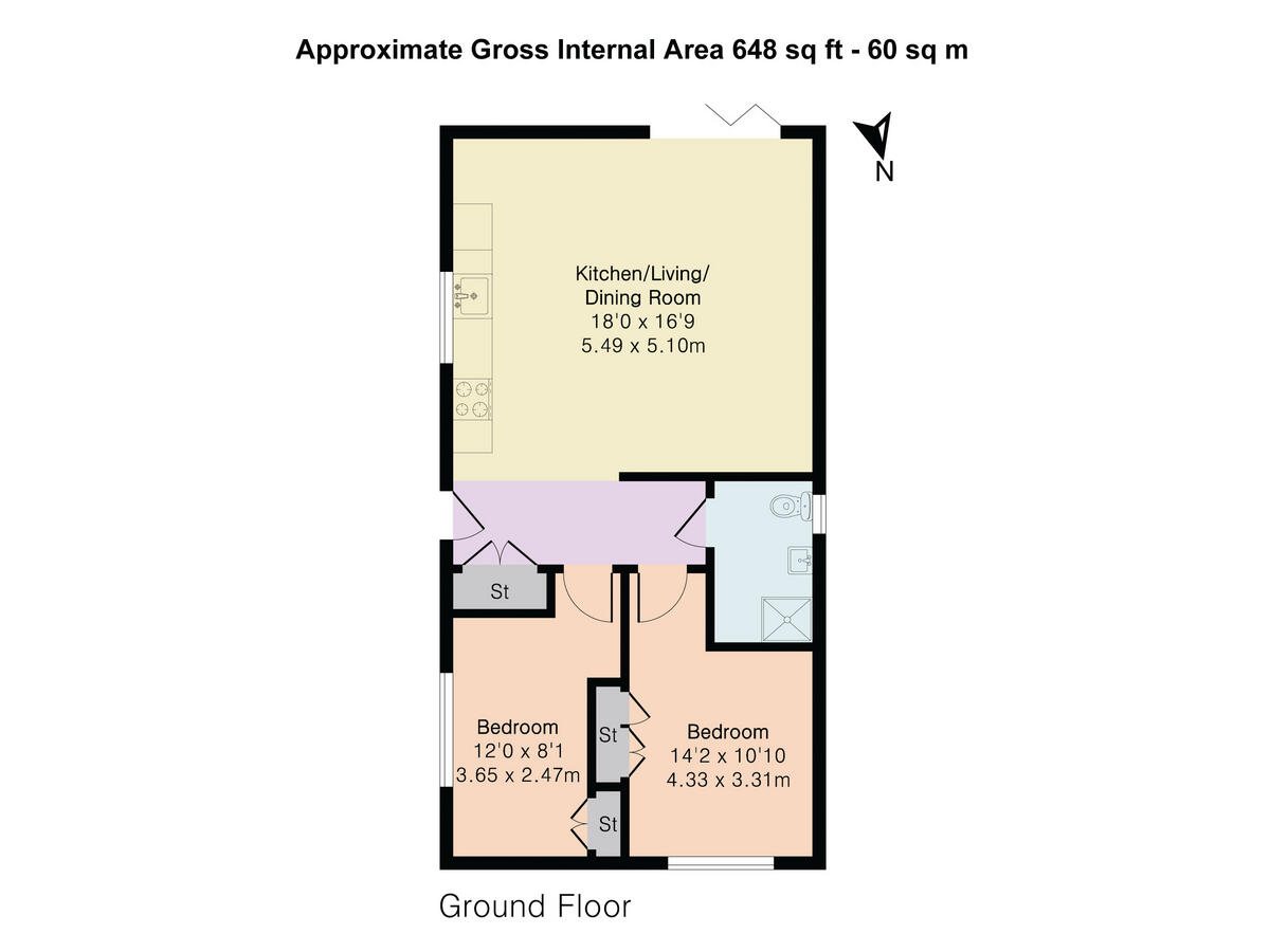 Rosevear Meadows, St. Austell, PL26 floorplan