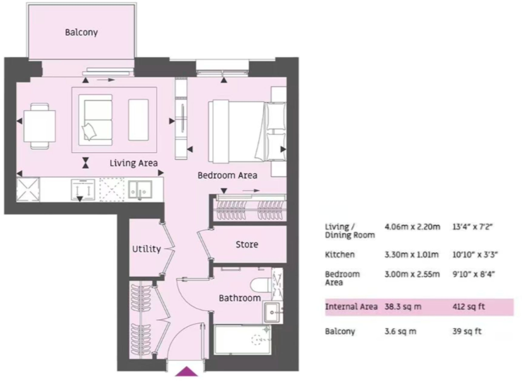 The Exchange 2 Fauna Walk, Watford, WD24 floorplan