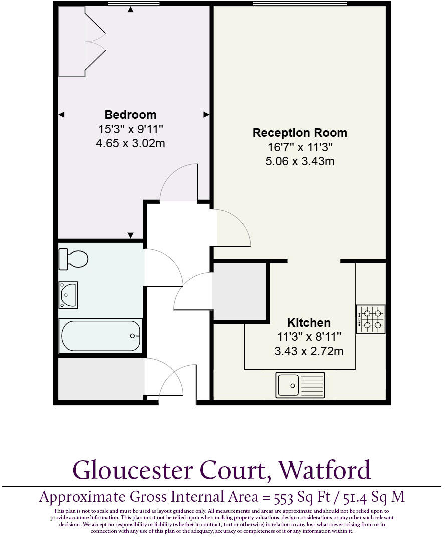 Observer Drive, Watford floorplan