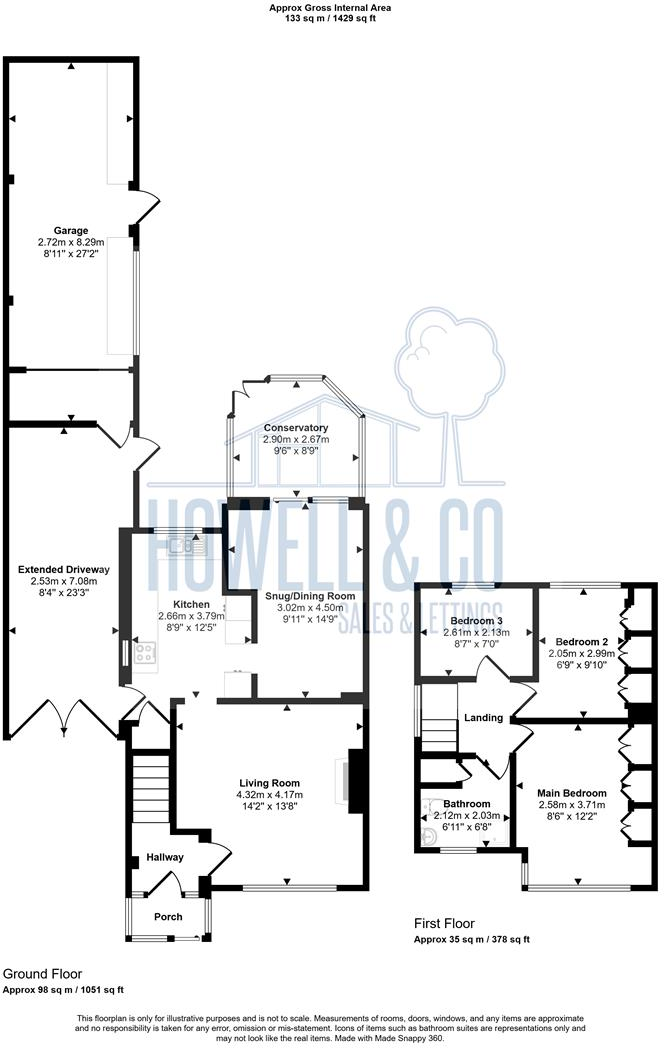 Pelham Road, Thelwall, Warrington floorplan