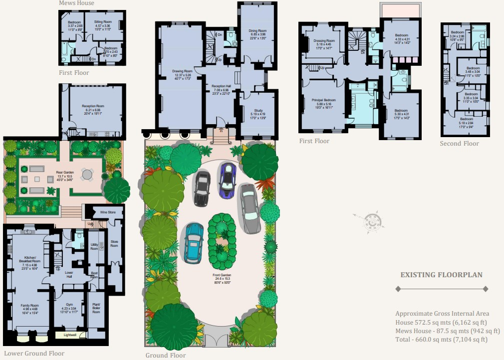 6 Gloucester Gate floorplan