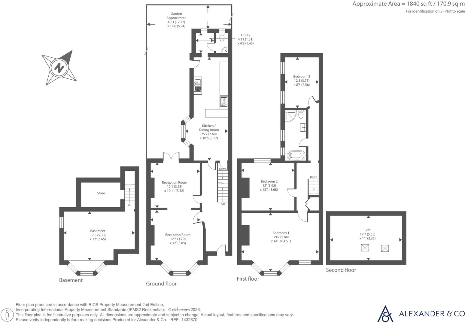 King Street, Dunstable, Bedfordshire floorplan