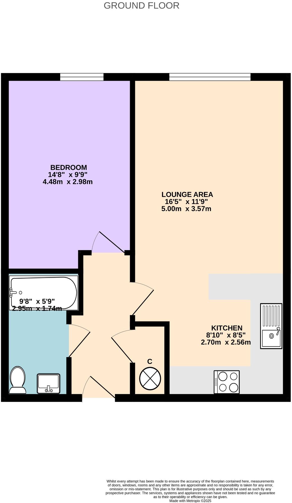 Linen Quarter, Denmark Road, Manchester, M15 6AZ floorplan