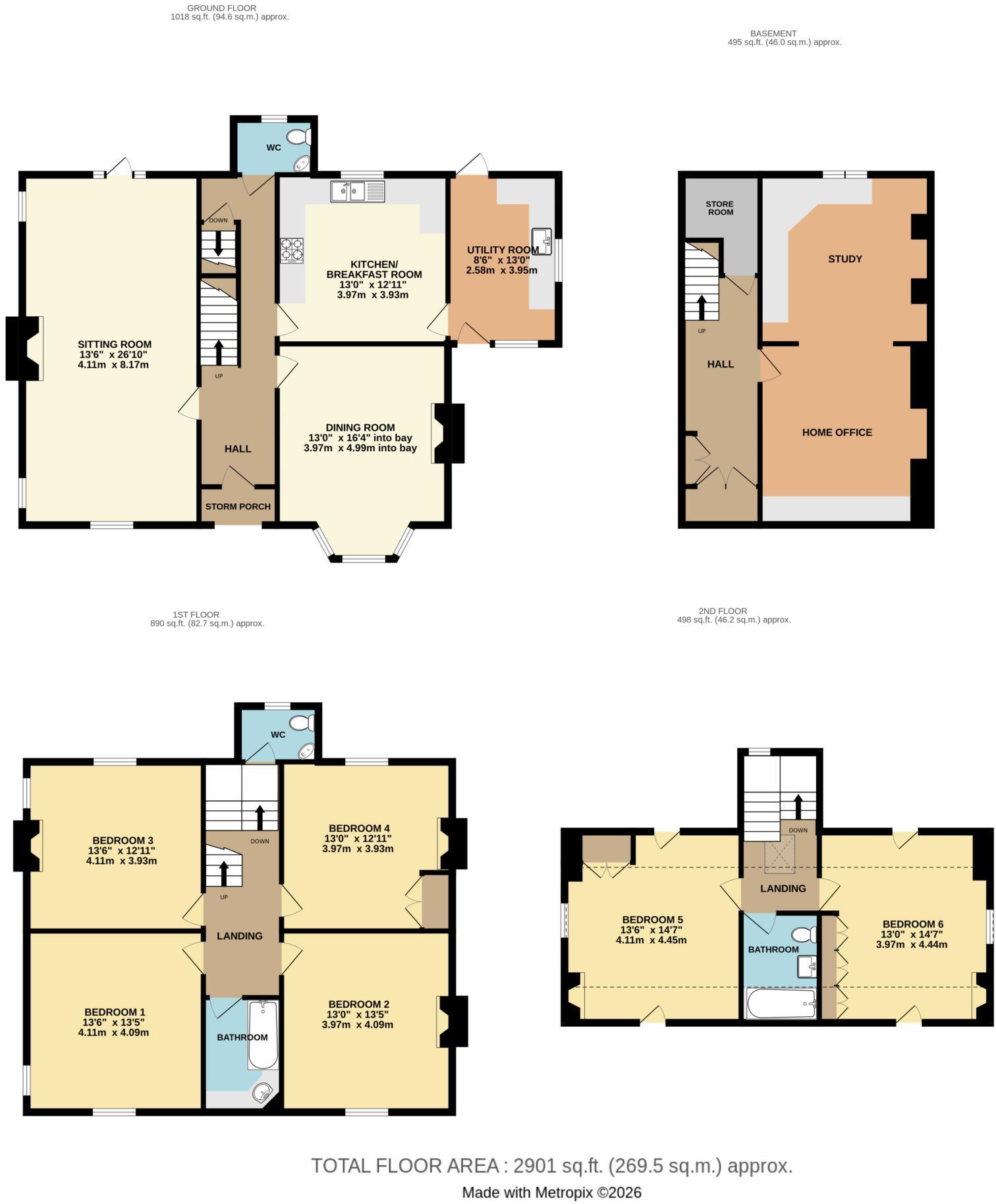 Eastern Avenue, Reading floorplan