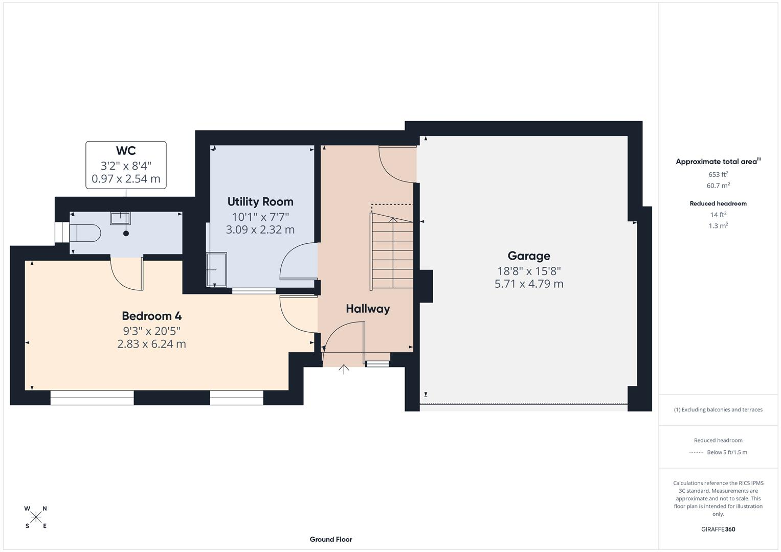 High Clere, Bewdley floorplan