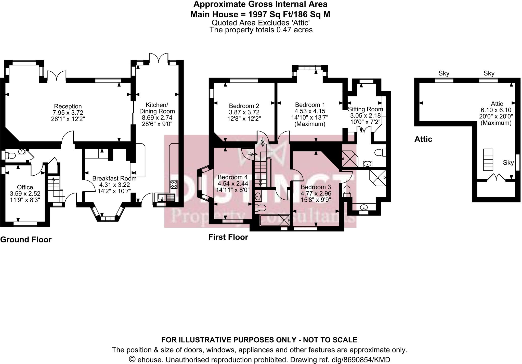 Kenilworth Road, Blackdown, Leamington Spa, Warwickshire, CV32 floorplan