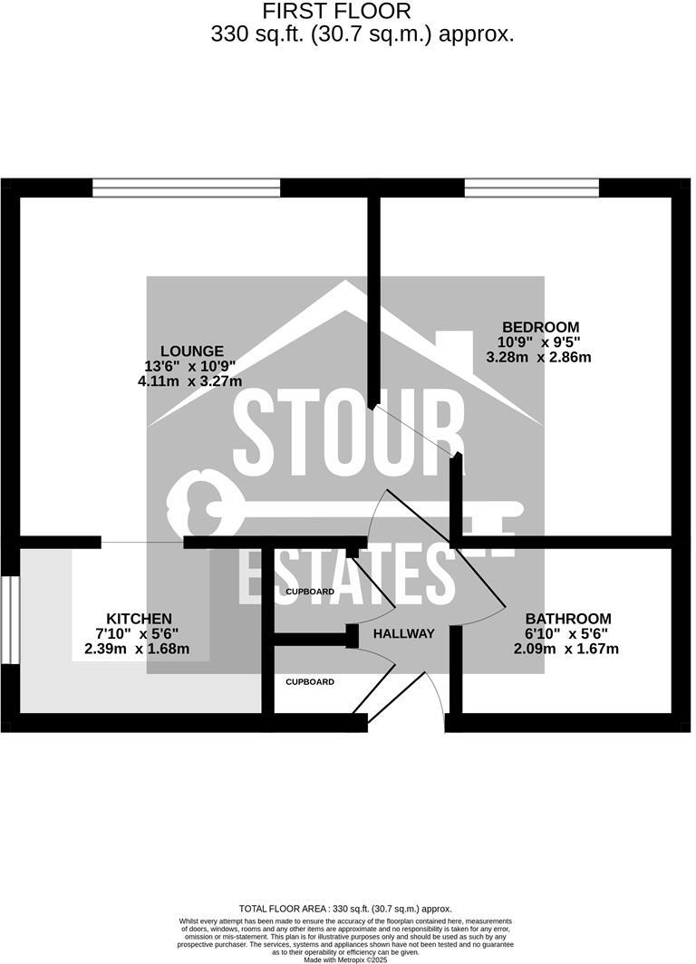 Thames Close, Ferndown floorplan