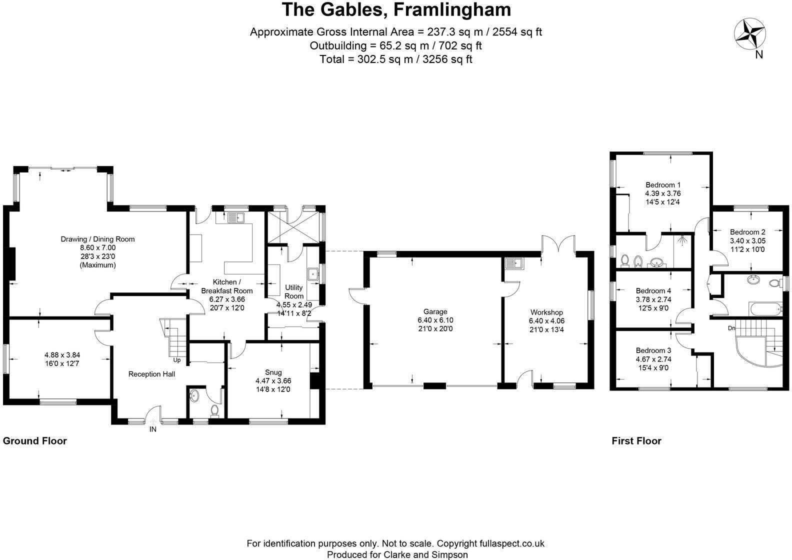 Framlingham, Suffolk floorplan