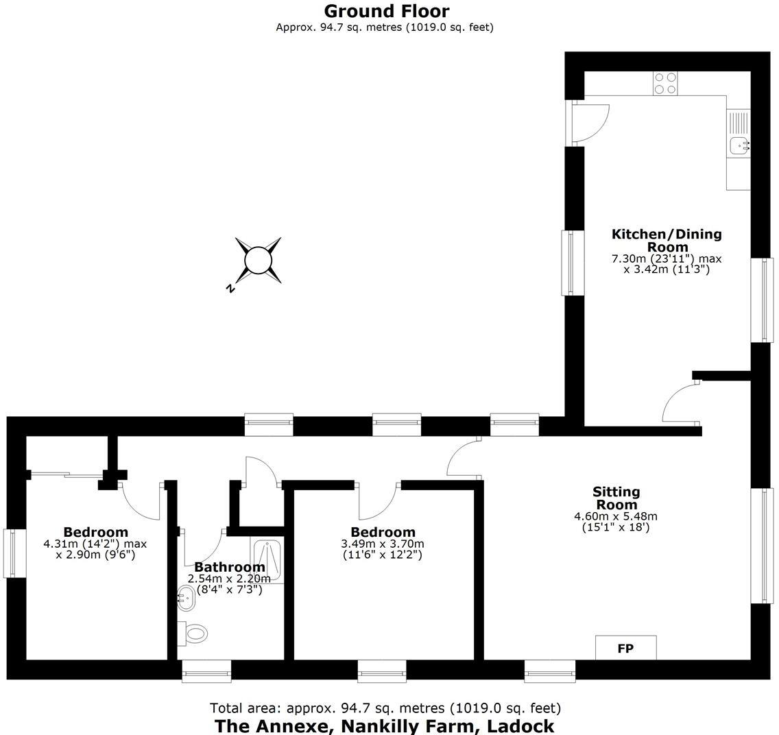 Ladock, Truro floorplan