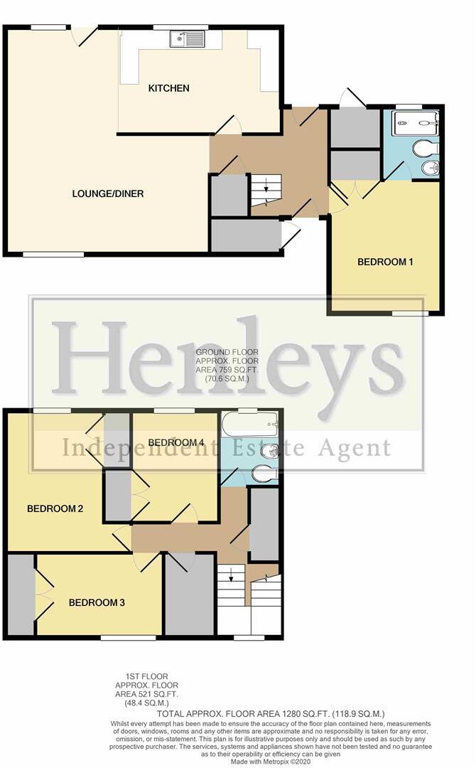 Lancewood Walk, Raf Lakenheath floorplan