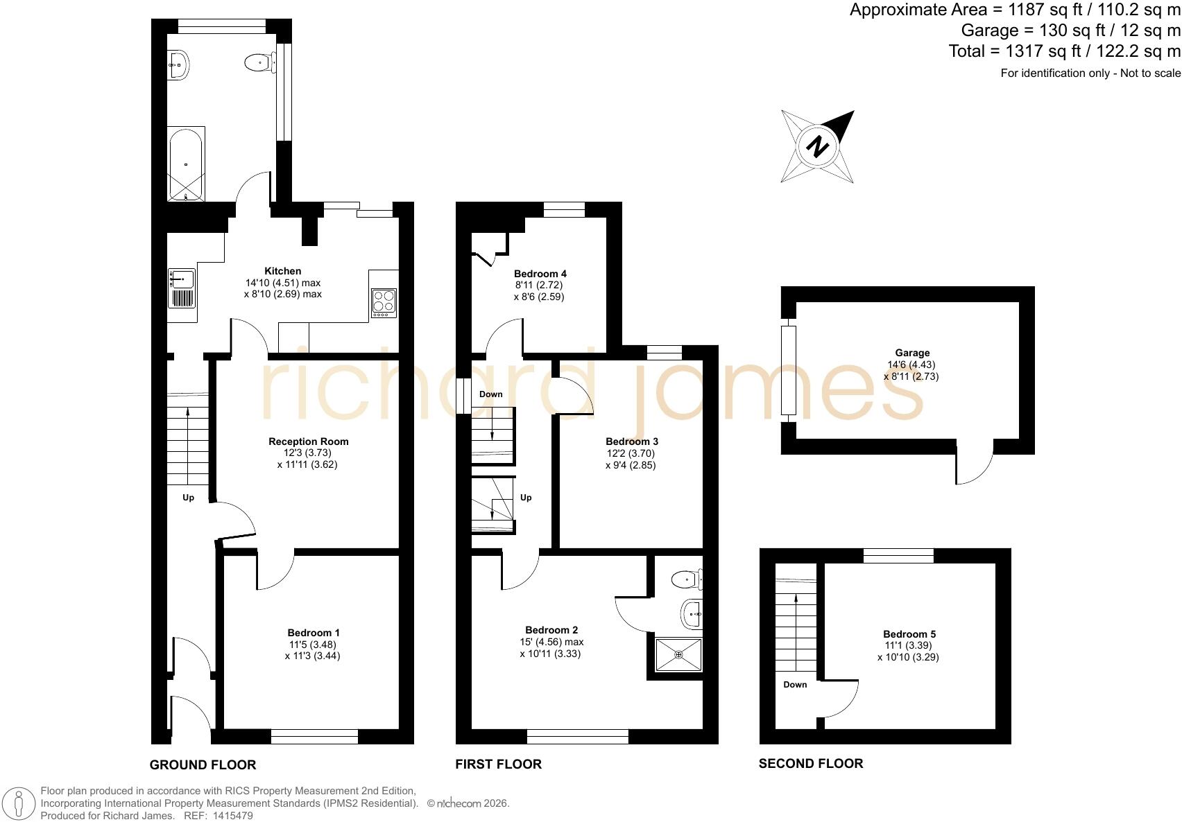 Dean Street, Swindon, SN1 floorplan