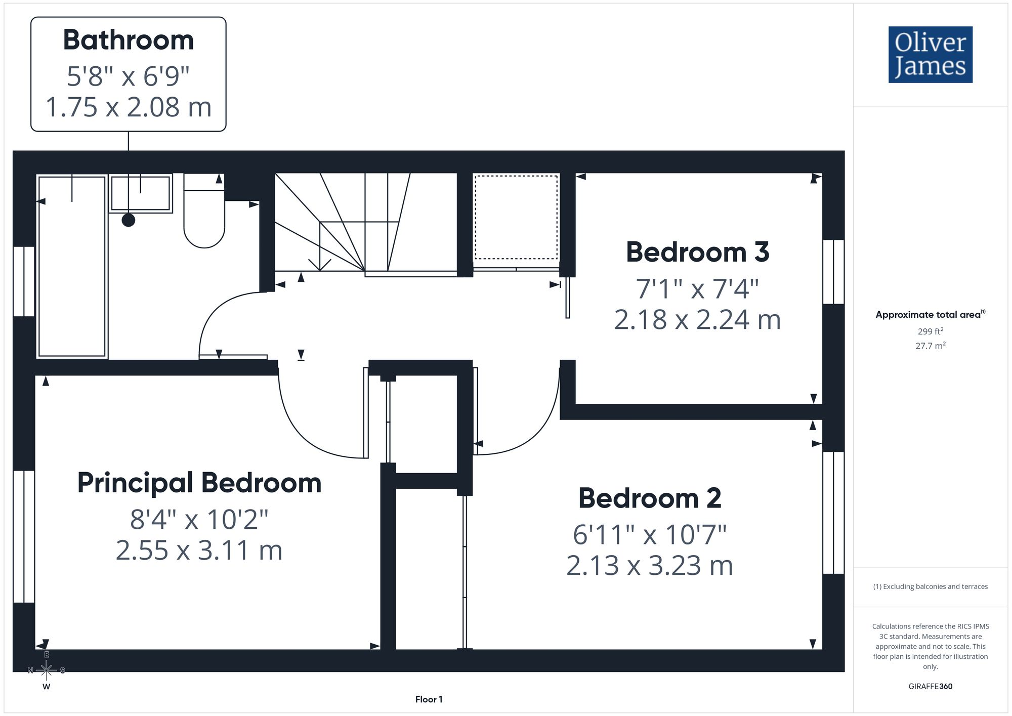 Laurel Court, Brampton Road, Huntingdon. floorplan