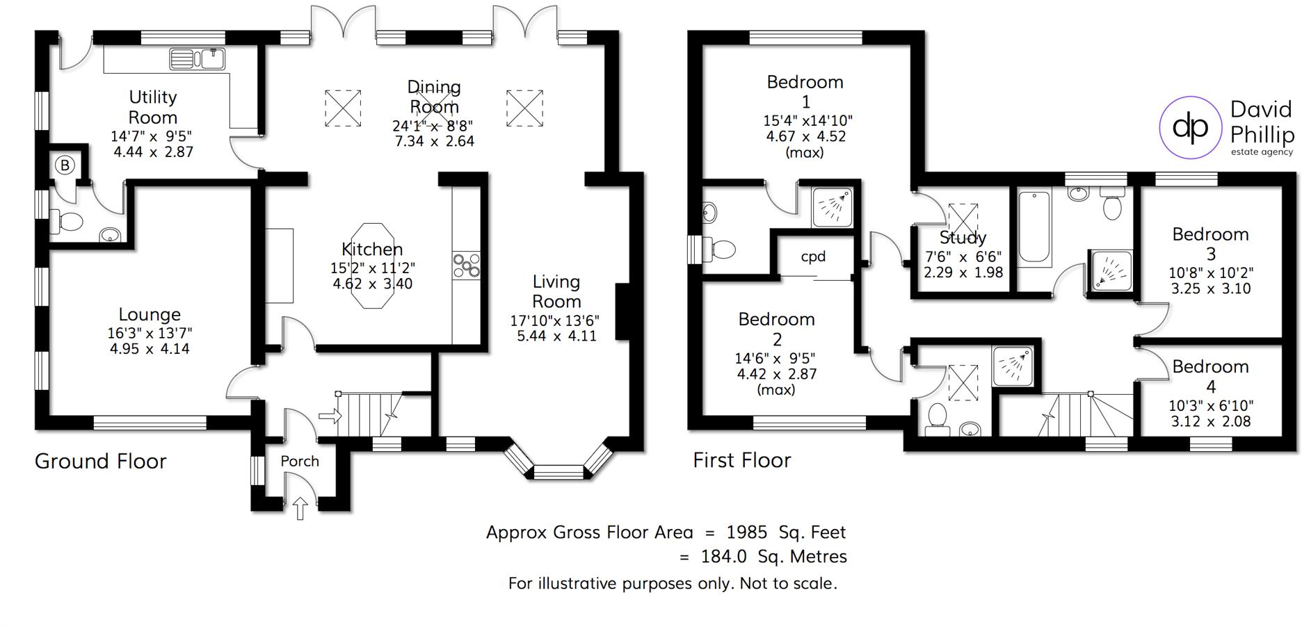 Breary Rise, Bramhope, Leeds floorplan