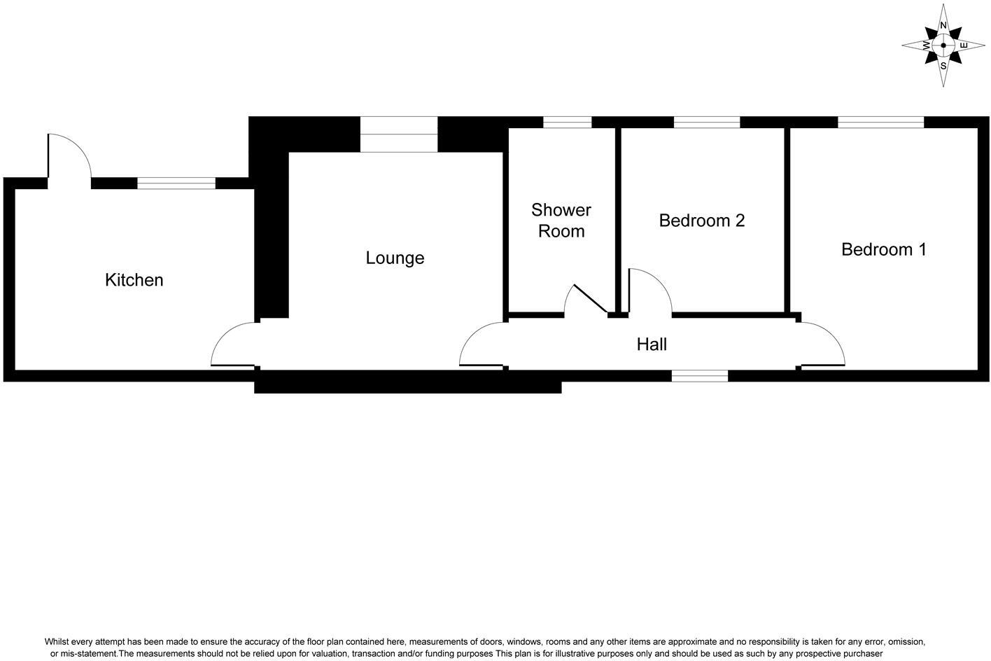 13, West Street, Fochabers floorplan