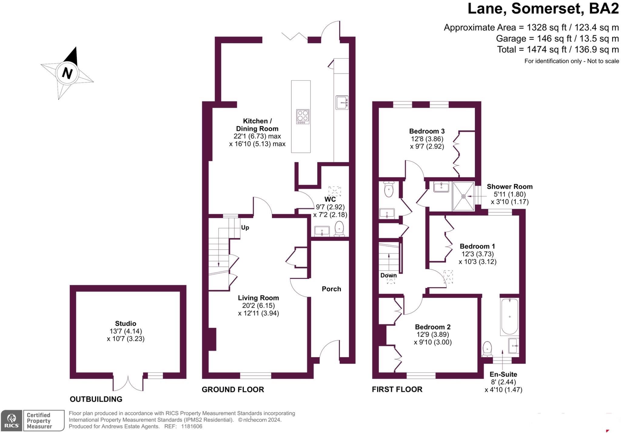 Englishcombe Lane, Bath, Somerset floorplan