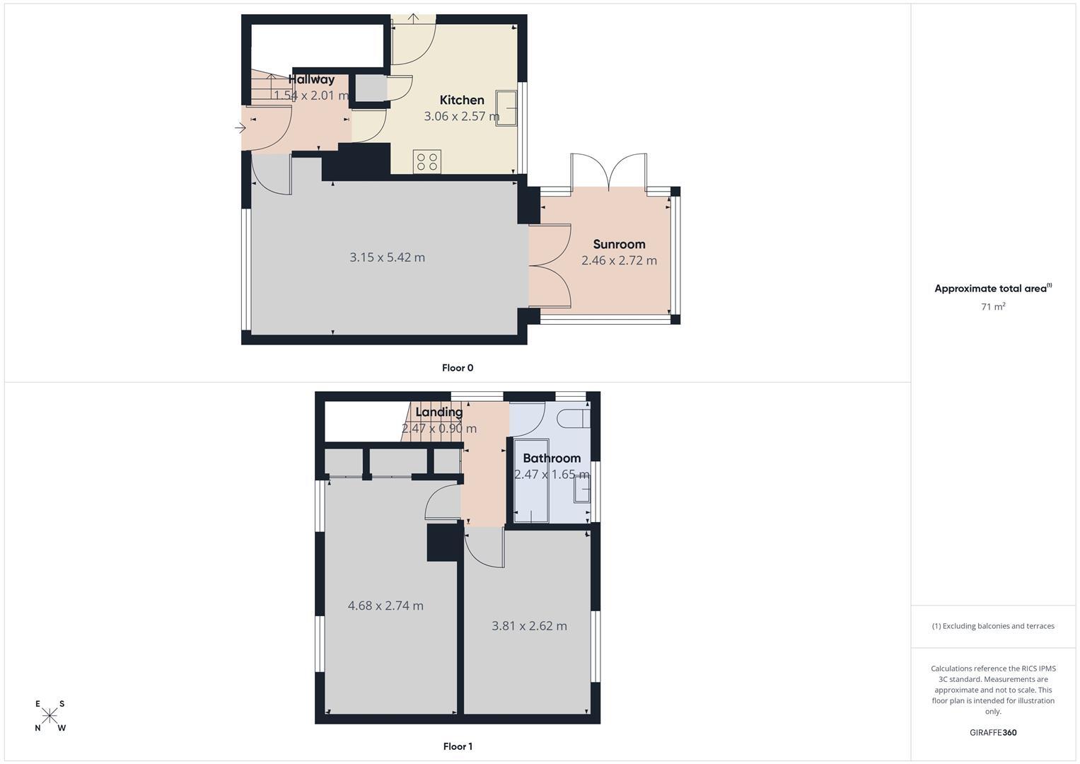 Wealcroft, Leam Lane, Gateshead floorplan
