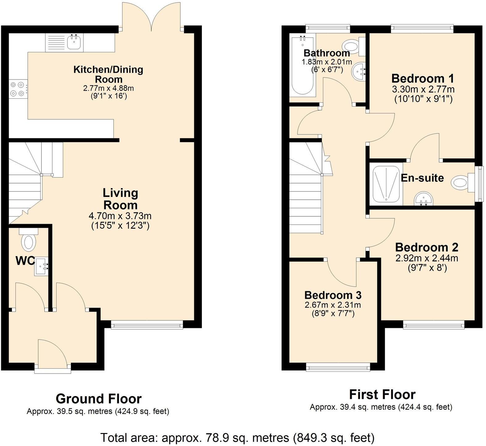 Stanhill Road, Oswaldtwistle, BB5 floorplan