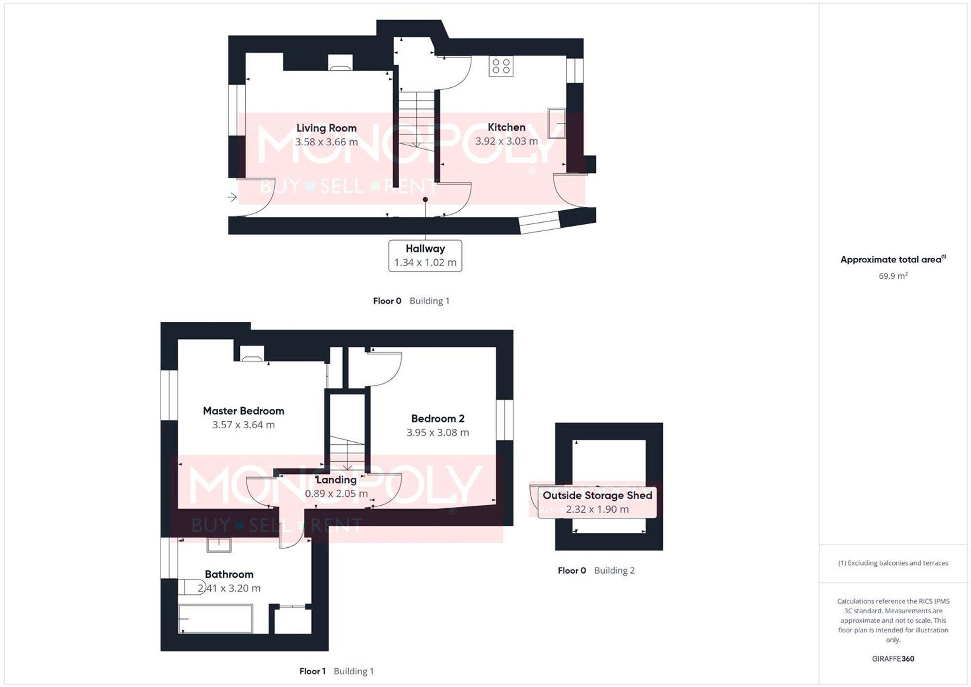 Borthyn, Ruthin, LL15 floorplan