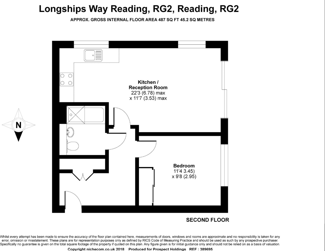 Longships Way, Reading, Berkshire, RG2 floorplan