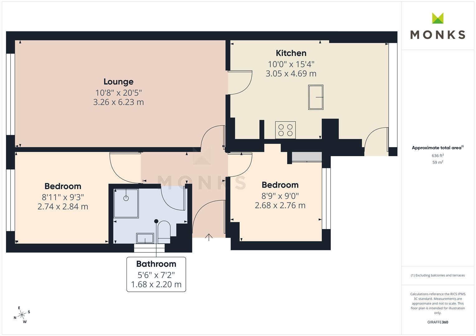 Meadow Close, Oswestry floorplan