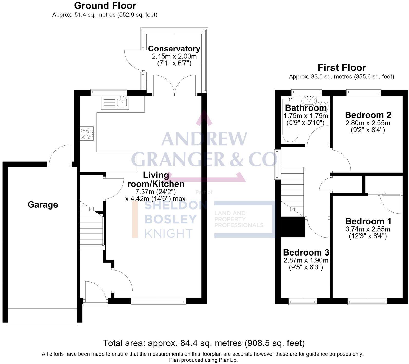 Edinburgh Close, Market Harborough, LE16 floorplan