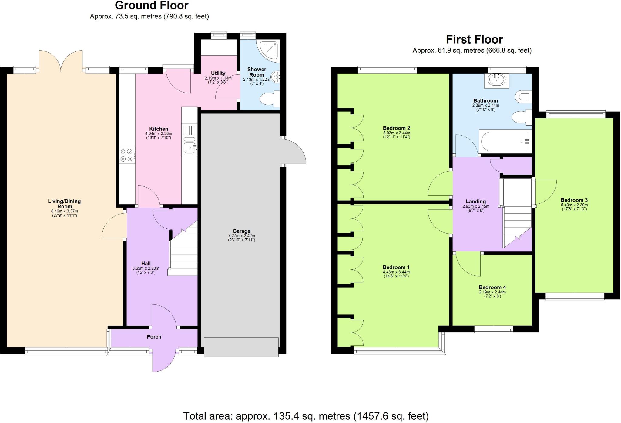 Furzehill Road, Borehamwood, Hertfordshire, WD6 floorplan